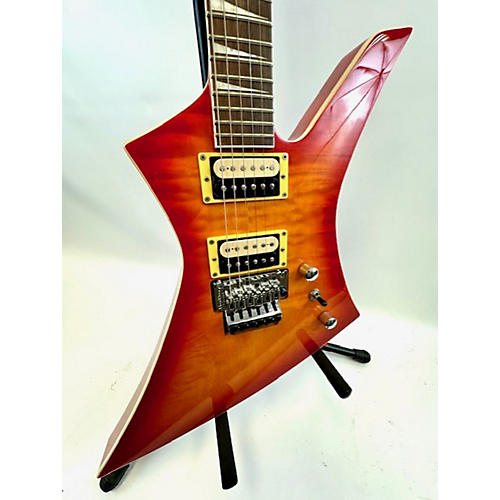 Jackson KELLY KEXQM Solid Body Electric Guitar Cherry Sunburst
