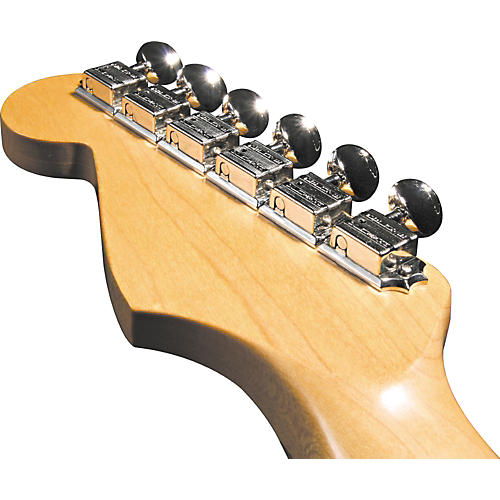 KF6BL F-Style Locking Guitar Tuning Machines - 6-In-line Bolt Bushing