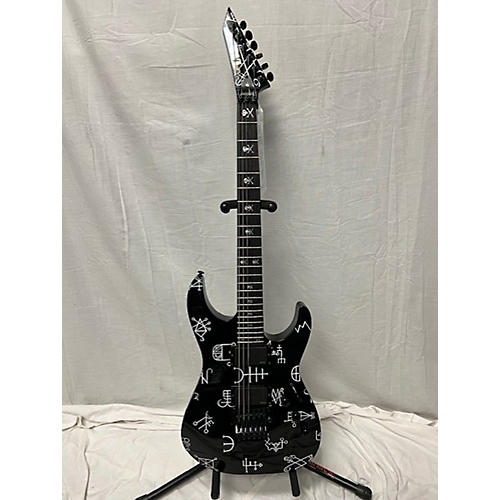 ESP KHDEMON Kirk Hammett Signature Solid Body Electric Guitar Black