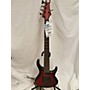 Used MTD KINGSTON SUPER 5 Electric Bass Guitar Crimson Red Burst