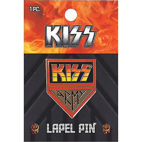 C&D Visionary KISS Army Metal Lapel Pin