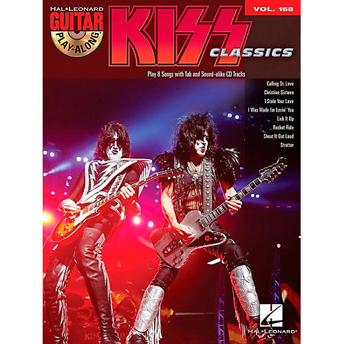 KISS Classics - Guitar Play-Along Volume 168 Book/CD