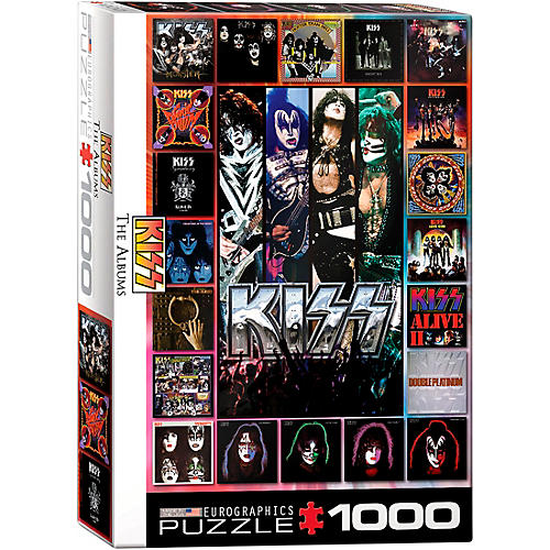 KISS Discography Collage Puzzle