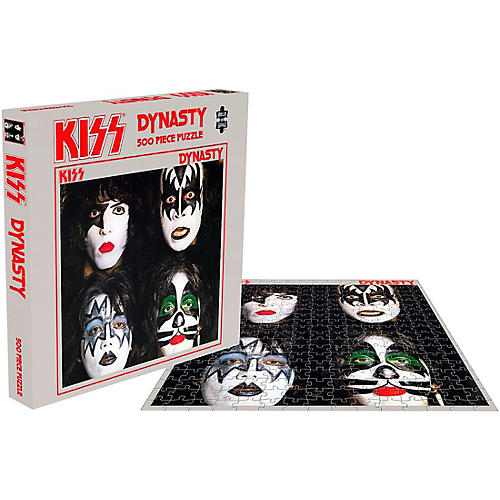 Hal Leonard KISS Dynasty 500-Piece Album Puzzle