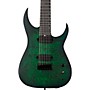 Schecter Guitar Research KM-7 MK-III Standard Burl Top 7-String Electric Guitar Toxic Smoke Green
