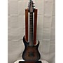 Used Schecter Guitar Research KM-7 MKIII Solid Body Electric Guitar BLUE CRIMSON