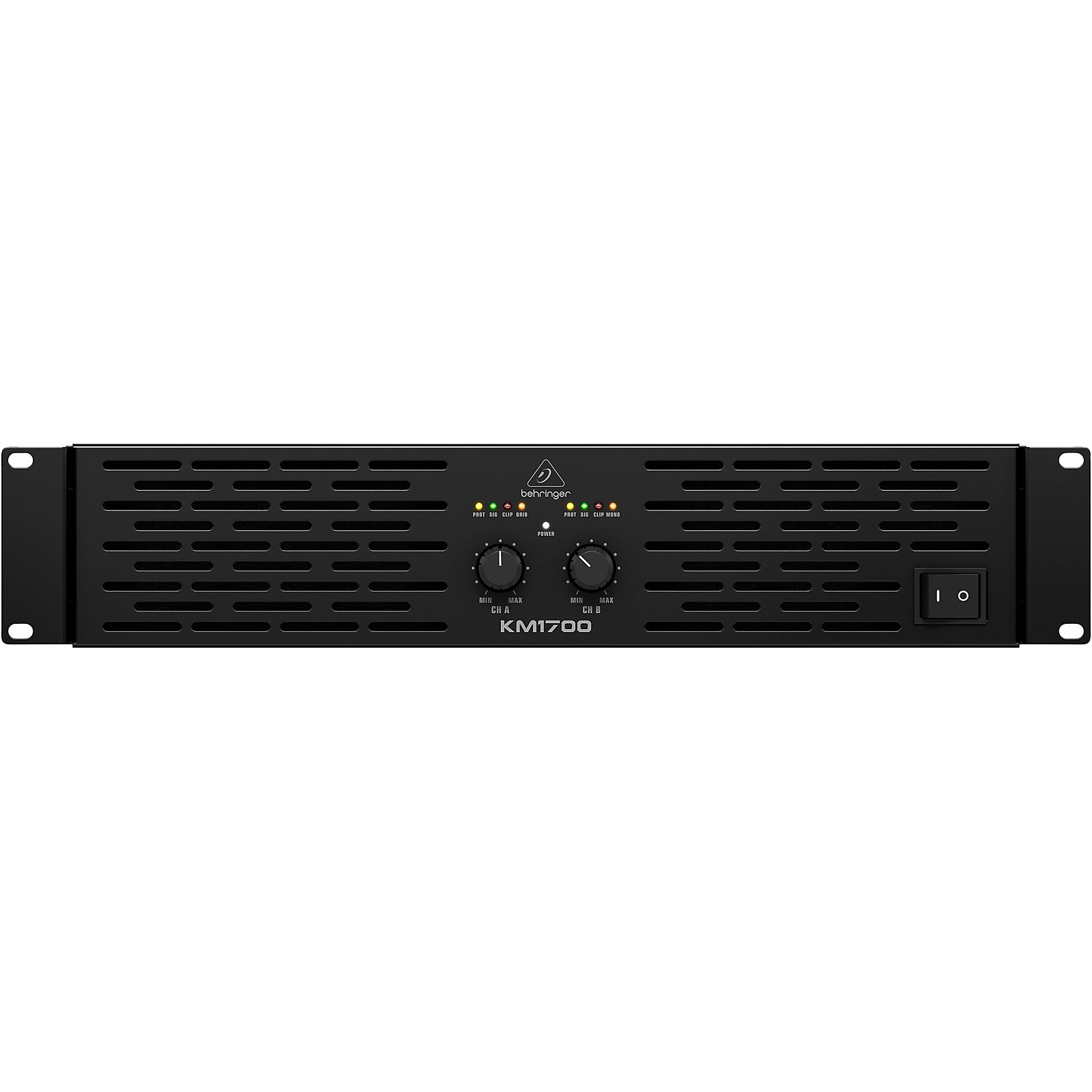 Behringer KM1700 Professional 1700Watt Stereo Power Amplifier with ATR