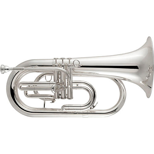 King KME411 Performance Series Marching Euphonium Silver plated