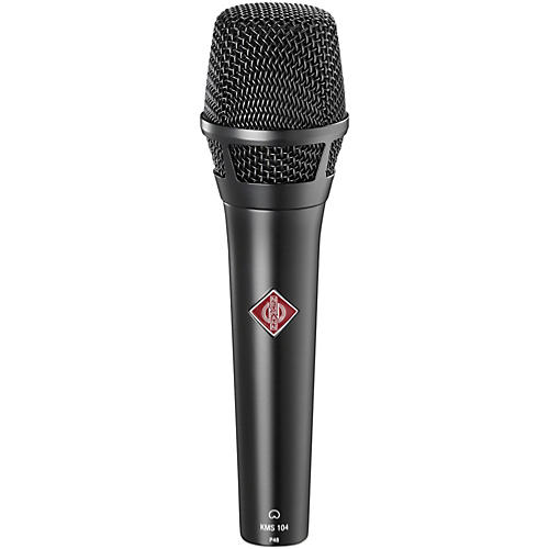 Neumann KMS 104 Handheld Vocal Condenser Microphone Condition 1 - Mint Black