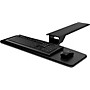 Omnirax KMSOM Adjustable Computer Keyboard Mouse Shelf - Black