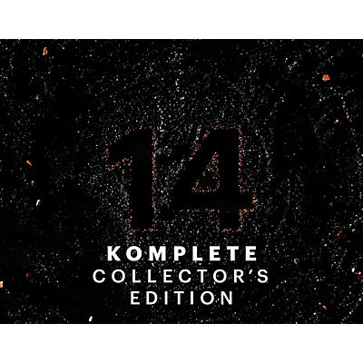 Native Instruments KOMPLETE 14 Collector's Edition Upgrade from KOMPLETE 8-14