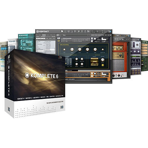 KOMPLETE 6 - The Native Instruments Collection Software