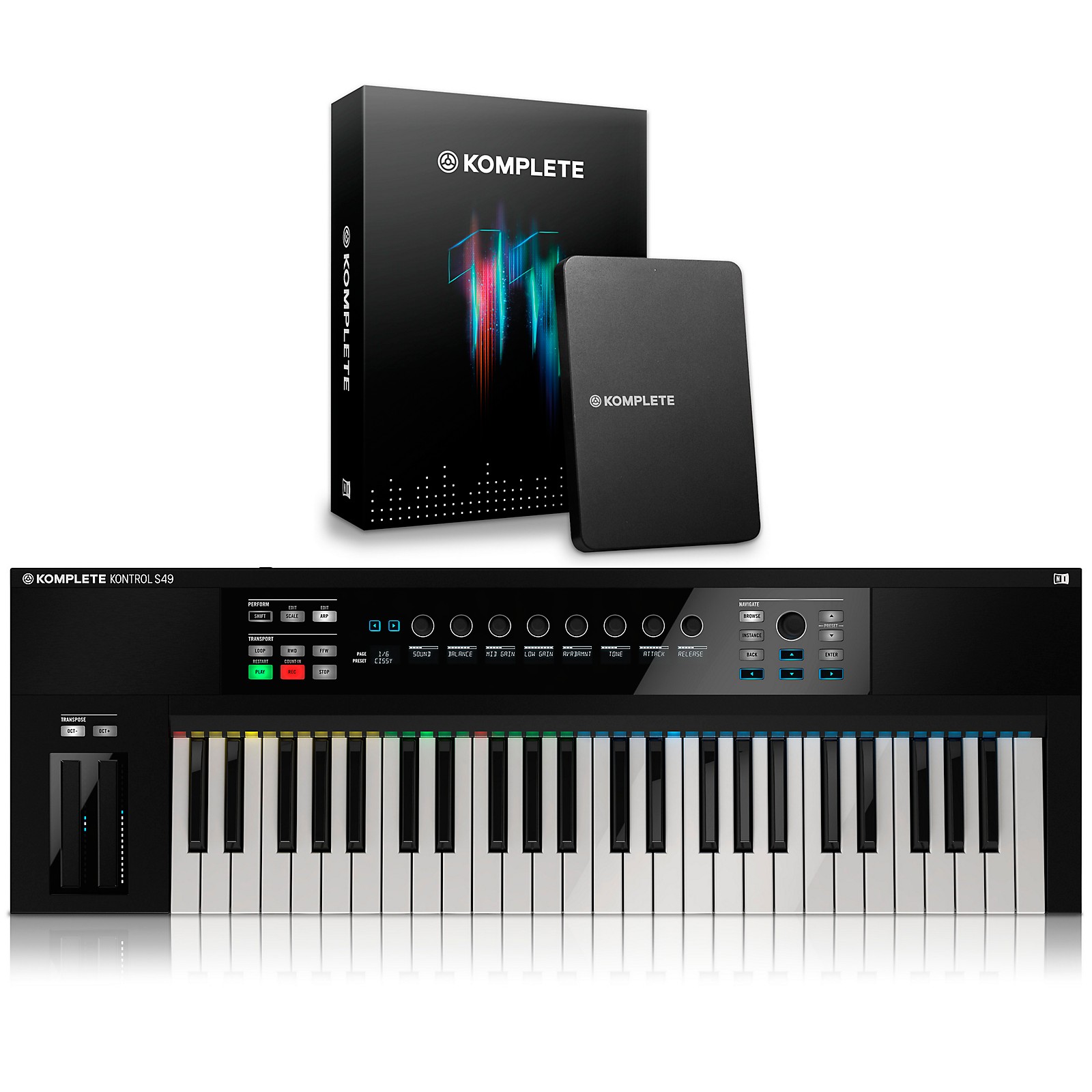 native instruments komplete kontrol s49 mk1 template