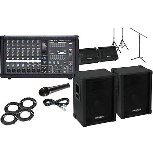 KPC12 with Phonic Powerpod 780 Mains and Monitors Package