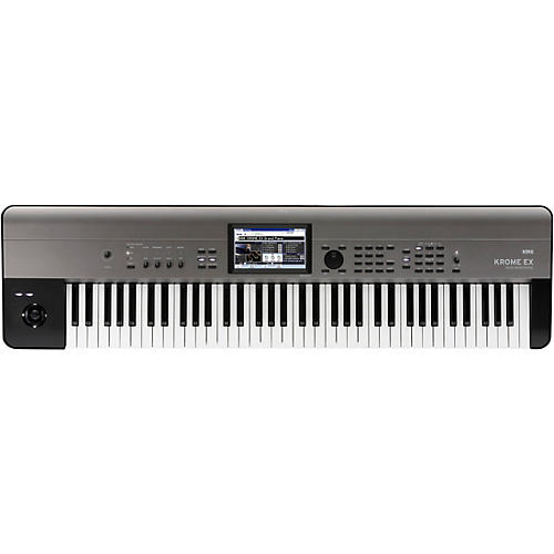 Korg KROME EX 73-Key Music Workstation Condition 2 - Blemished Black 194744347597