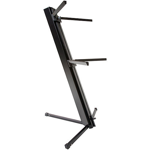 KS-PC 2-Tier Keyboard Stand with Threaded Mic Mount