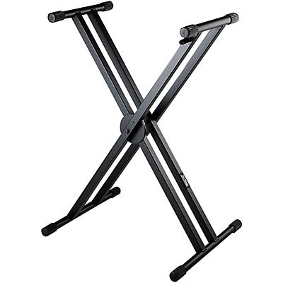 On-Stage KS7291 ERGO-LOK Double-X Keyboard Stand
