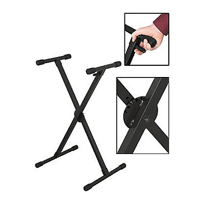 On-Stage KS8290X Lok-Tight Pro Single-X ERGO-LOK Keyboard Stand