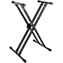 On-Stage Stands KS8291 Heavy-Duty Deluxe X ERGO-LOK Keyboard Stand