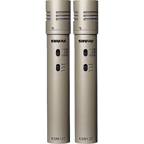 KSM137/SL Stereo Cardioid Studio Condenser Microphone Pair