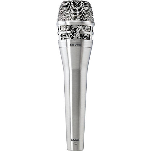 Shure KSM8 Dualdyne Dynamic Handheld Vocal Microphone Condition 2 - Blemished Nickel 197881107208