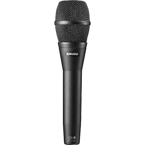 Shure KSM9 Dual-Diaphragm Performance Condenser Microphone Charcoal Gray