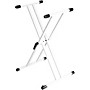 Gravity Stands KSX 2 Double X-Braced Keyboard Stand, White