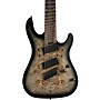 Open-Box Cort KX Series 7 String Multi-Scale Electric Guitar Condition 2 - Blemished Star Dust Black 197881108175