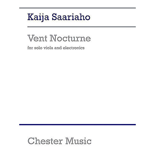 Music Sales Kaija Saariaho: Vent Nocturne Music Sales America Series