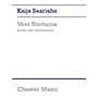 Music Sales Kaija Saariaho: Vent Nocturne Music Sales America Series