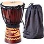 X8 Drums Kalimantan Djembe With Bag 6.75 x 12 in.