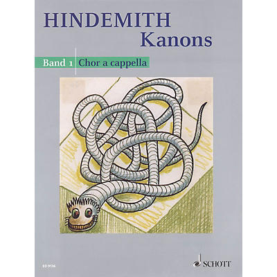 Schott Kanons - Volume 1 SATB a cappella Composed by Paul Hindemith