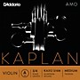 D'Addario Kaplan Amo Series Violin A String 3/4 Size, Medium
