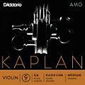 D'Addario Kaplan Amo Series Violin G String 1/2 Size, Medium1/4 Size, Medium