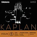D'Addario Kaplan Amo Series Violin G String 3/4 Size, Medium3/4 Size, Medium