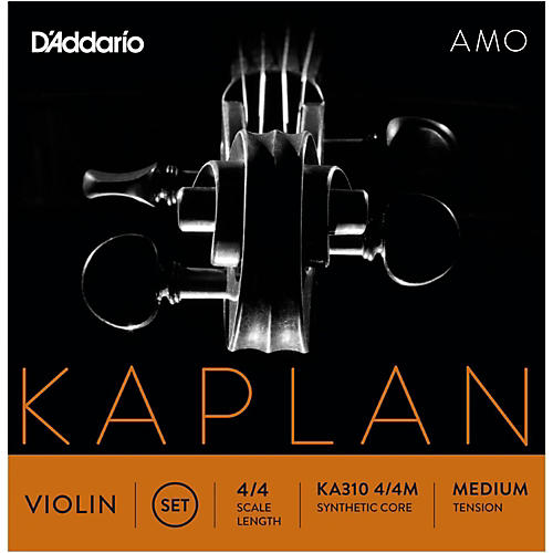 D'Addario Kaplan Amo Series Violin String Set 4/4 Size Medium