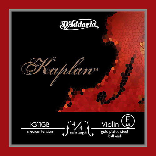 Kaplan Gold Plated Series Violin E String