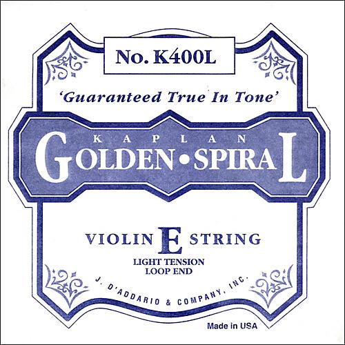 Kaplan Golden Spiral Series Violin E String