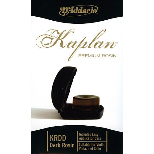 D'Addario Kaplan Premium Rosin Dark With Case