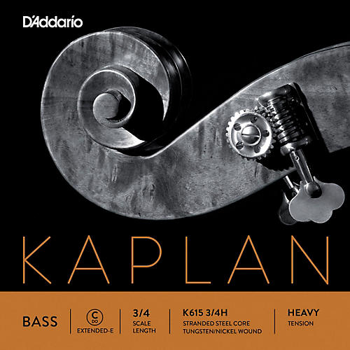 D'Addario Kaplan Series Double Bass C (Extended E) String 3/4 Size Heavy