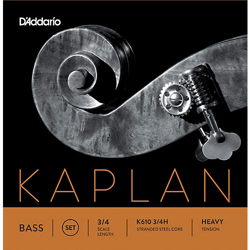 D'Addario Kaplan Series Double Bass String Set 3/4 Size Heavy