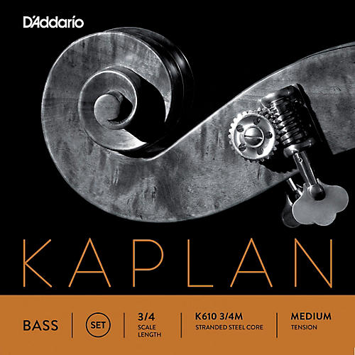 D'Addario Kaplan Series Double Bass String Set 3/4 Size Medium