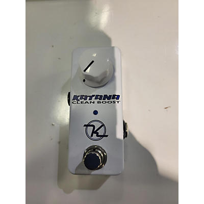 Keeley Katana Clean Boost Effect Pedal