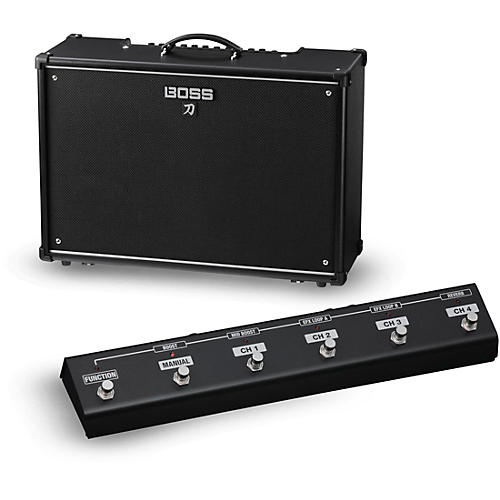 Katana KTN-100 100W 2x12 Guitar Combo Amplifier with GA-FC Foot Controller