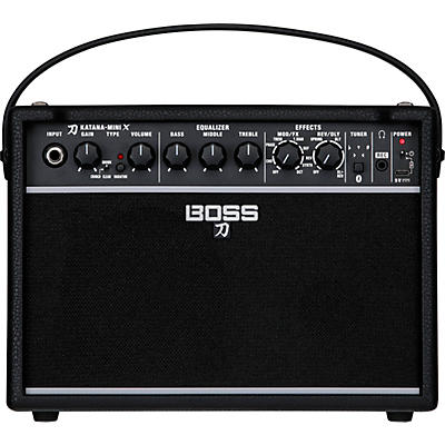 BOSS Katana-Mini X 10W 1x5 Battery-Powered Guitar Combo Amp -