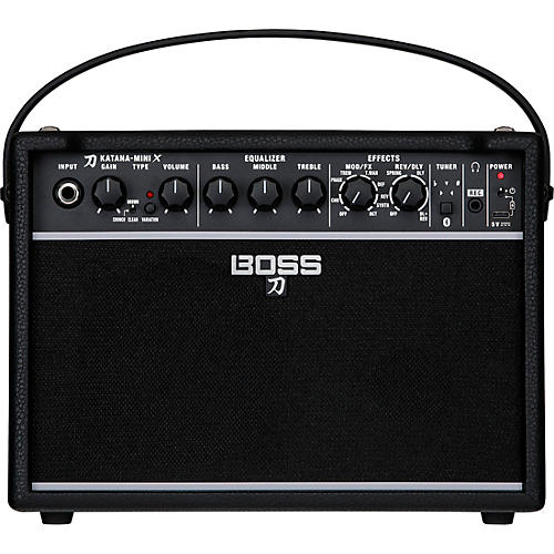 BOSS Katana Mini X 10W 1x5 Battery-Powered Guitar Combo Amp Condition 1 - Mint Black