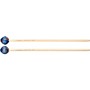 Marimba One Katarzyna Mycka Signature Rattan Handle Mallets Medium Soft Champagne/Royal Blue Yarn