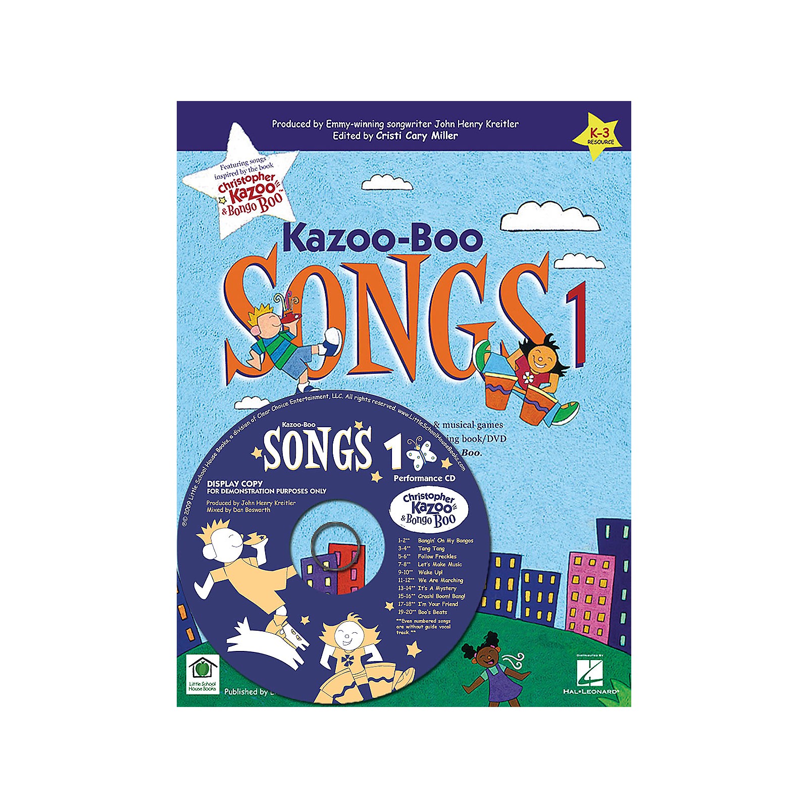 Artz Smartz KazooBoo Songs 1 CD Composed by John Henry Kreitler