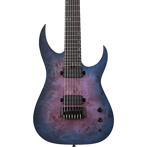 Schecter Guitar Research Keith Merrow KM-7 MK-III Artist 7-String Electric Guitar Blue Crimson