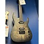 Used Schecter Guitar Research Keither Merrow KMIII KM6 Solid Body Electric Guitar Transparent Black